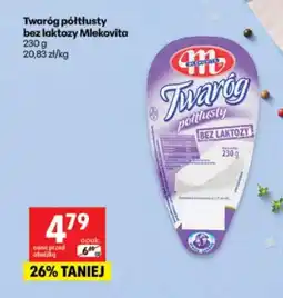 Delikatesy Centrum Twaróg półtłusty bez laktozy Mlekovita oferta