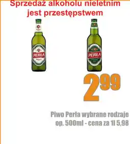 E.Leclerc Piwo Perła wybrane rodzaje oferta