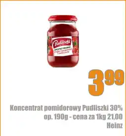 E.Leclerc Koncentrat pomidorowy Pudliszki 30% oferta
