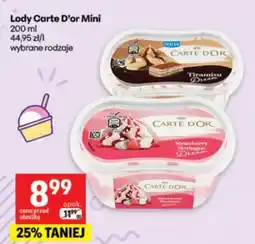Delikatesy Centrum Lody Carte D'Or Mini oferta