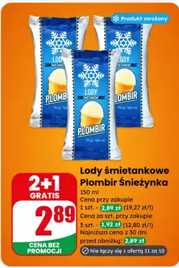Dino Lody śmietankowe Plombir Śnieżynka oferta