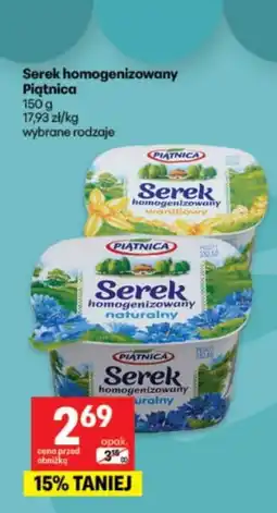 Delikatesy Centrum Serek homogenizowany Piątnica oferta