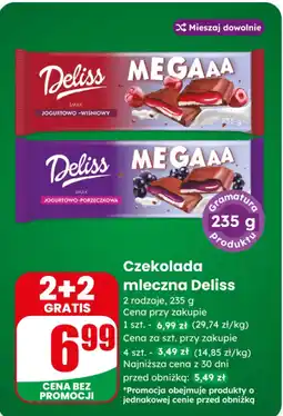 Dino Czekolada mleczna Deliss oferta