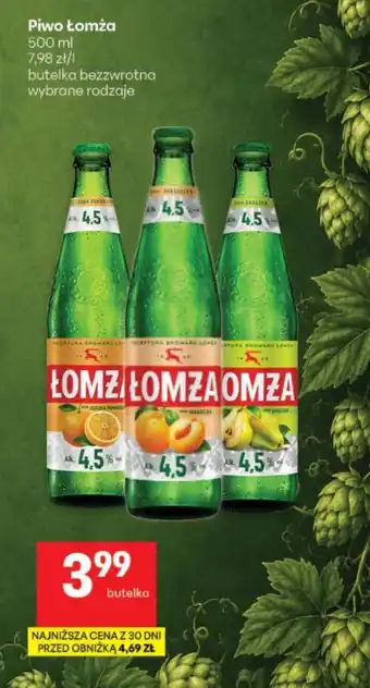 Delikatesy Centrum Piwo Łomża oferta