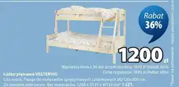 JYSK Łóżko piętrowe VESTERVIG oferta