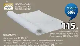 JYSK DREAMZONE Mata ochronna EFJORDEN oferta
