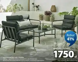 JYSK LILLESTROEM stół + sofa + 2 krzesła oferta