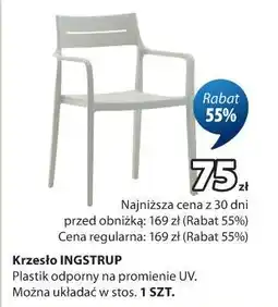 JYSK Krzesło INGSTRUP oferta
