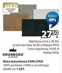JYSK Mata łazienkowa KARLSTAD oferta