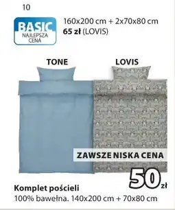 JYSK Komplet pościeli TONE / LOVIS oferta