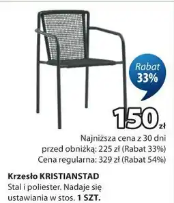 JYSK Krzesło KRISTIANSTAD oferta