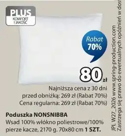 JYSK Poduszka NONSNIBBA oferta