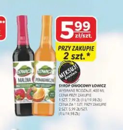 Top Market Syrop Łowicz oferta