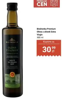 Biedronka Oliwa z oliwek Extra Virgin Biedronka Premium oferta