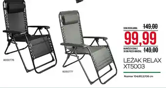 Leżak Relax XT5003