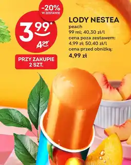 Żabka Lody Nestea oferta
