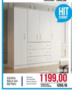 Abra Szafa Bali D4 Retro oferta
