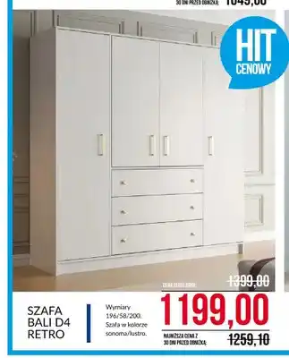 Abra Szafa Bali D4 Retro oferta