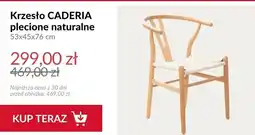 Homla Krzesło CADERIA plecione oferta