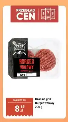 Biedronka Burger wołowy Czas na grill oferta