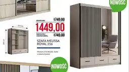 Abra Szafa Melissa Royal 216 oferta