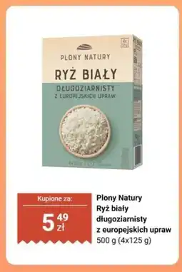 Biedronka Ryż biały długoziarnisty z europejskich upraw Plony Natury 4-pak oferta