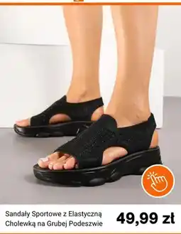 Born2be Sandały sportowe Born2be z elastyczną cholewką na grubej podeszwie oferta