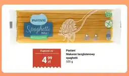 Biedronka Makaron bezglutenowy spaghetti Pastani oferta