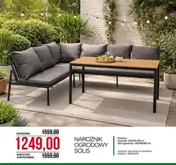 Abra Narożnik ogrodowy ze stolikiem Abra Solis oferta