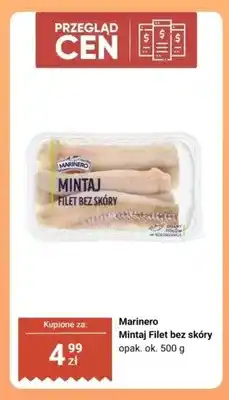 Biedronka Mintaj filet bez skóry Marinero oferta