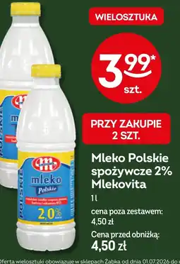 Żabka Mleko Mlekovita oferta