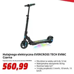 Media Markt Hulajnoga elektryczna Evercross Tech EV06C oferta