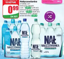 Dino Woda mineralna delikatnie gazowana Nałęczowianka oferta