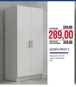 Abra Szafa Pino 2 biały mat oferta