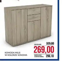 Abra Komoda Milis w kolorze Sonoma oferta