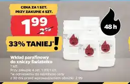 Netto Wkład parafinowy do zniczy światełko oferta
