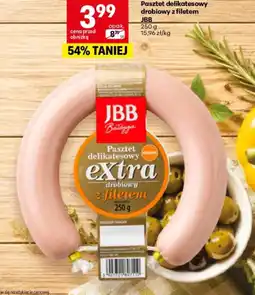 Delikatesy Centrum Pasztet delikatesowy drobiowy z filetem JBB oferta