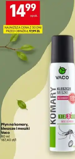 Delikatesy Centrum Płyn na komary, kleszcze i meszki Vaco oferta
