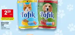 Delikatesy Centrum Karma mokra dla psa i kota Tofik oferta
