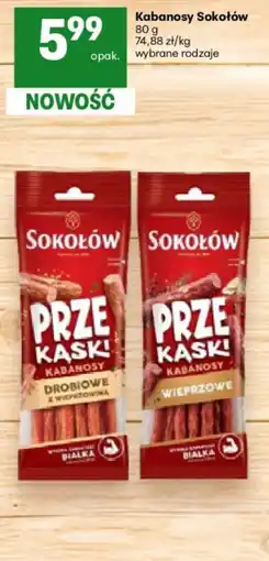 Delikatesy Centrum Kabanosy Sokołów oferta