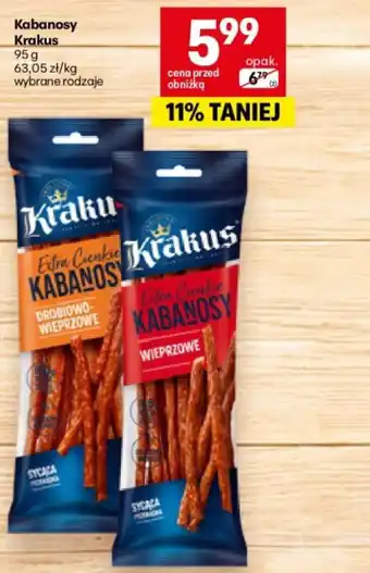 Delikatesy Centrum Kabanosy Krakus oferta