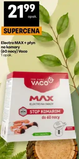 Delikatesy Centrum Electro MAX + płyn na komary (60 nocy) Vaco oferta