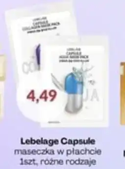 Astor Lebelage Capsule maseczka w płachcle oferta