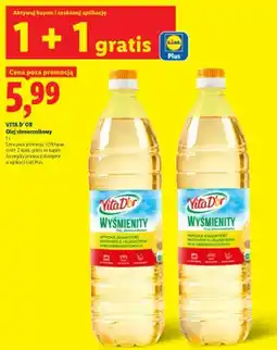 Lidl Olej słonecznikowy Vita D'Or Wyśmienity oferta