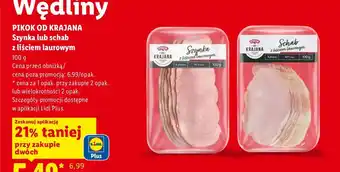 Lidl Schab z liściem laurowym Pikok od Krajana oferta