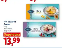 Lidl Chałwa z miodem pomarańczą i cynamonem 1001 Delights oferta