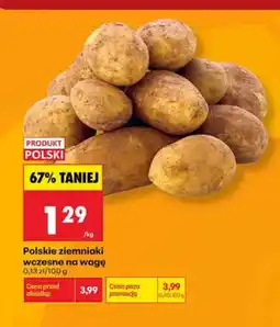 Biedronka Polskie ziemniaki wczesne na wagę oferta
