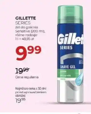 Żel do golenia Gillette Series Sensitive