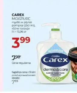 Jawa Drogerie Mydło w płynie Carex Moisture oferta