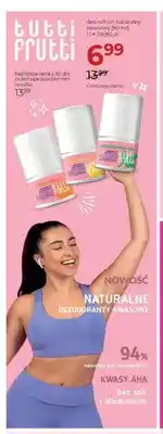 Jawa Drogerie Dezodorant roll-on Tutti Frutti naturalny kwasowy oferta